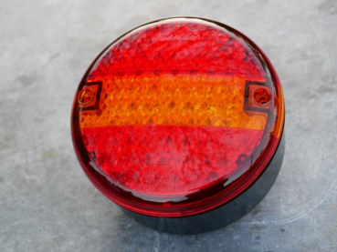 Dreikammerleuchte rund LED 12/24V 810/11/00 Hamburger Modell